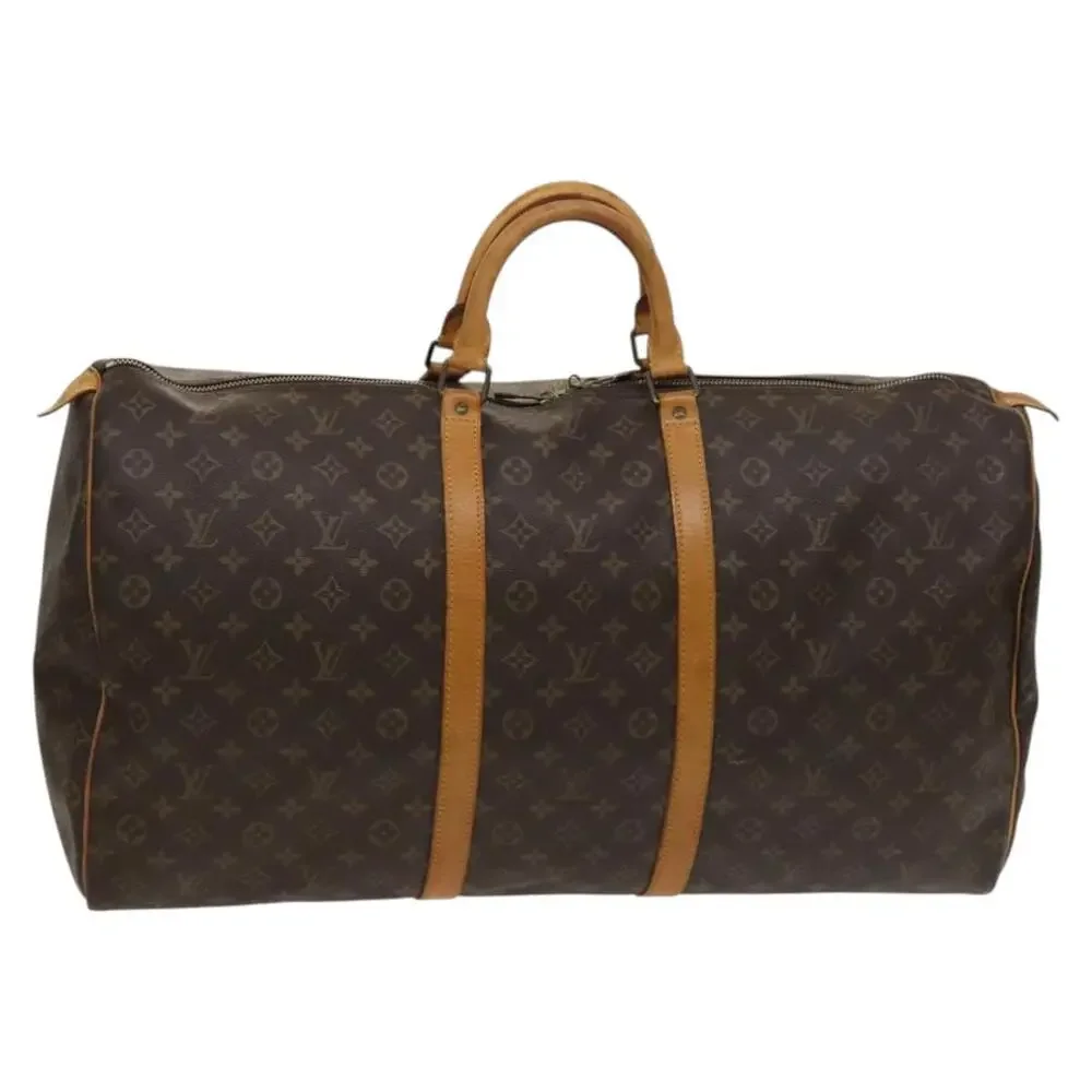 LOUIS VUITTON Monogram Keepall 60 Boston Bag M41422